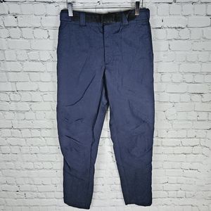 RAG & BONE | Drake navy belted nylon pants